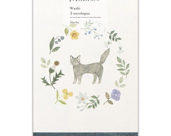 Michikusa MINI Envelope - Pochibukuro - Made in Japan - Japanese Stationary