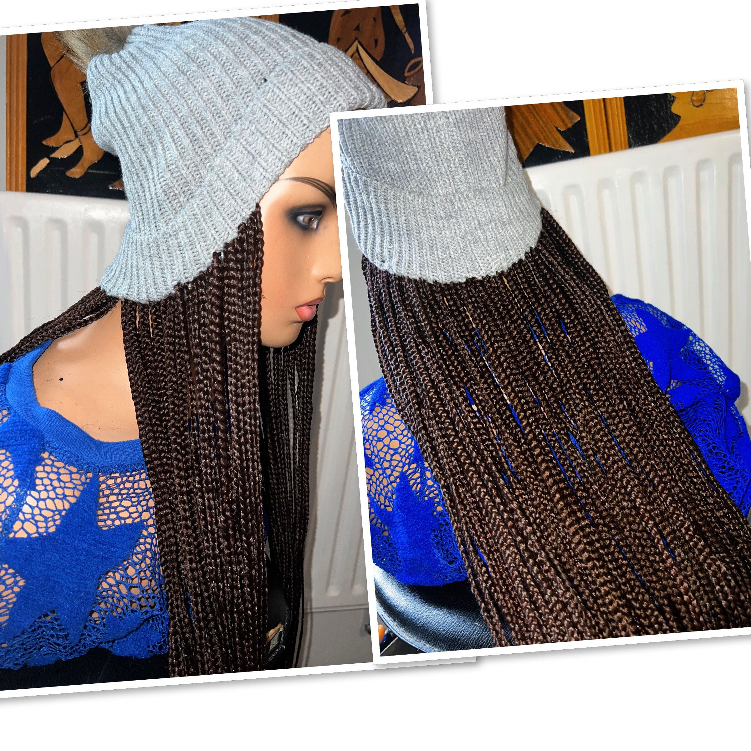 Braids ,Braided Hat Wigs, Colour 