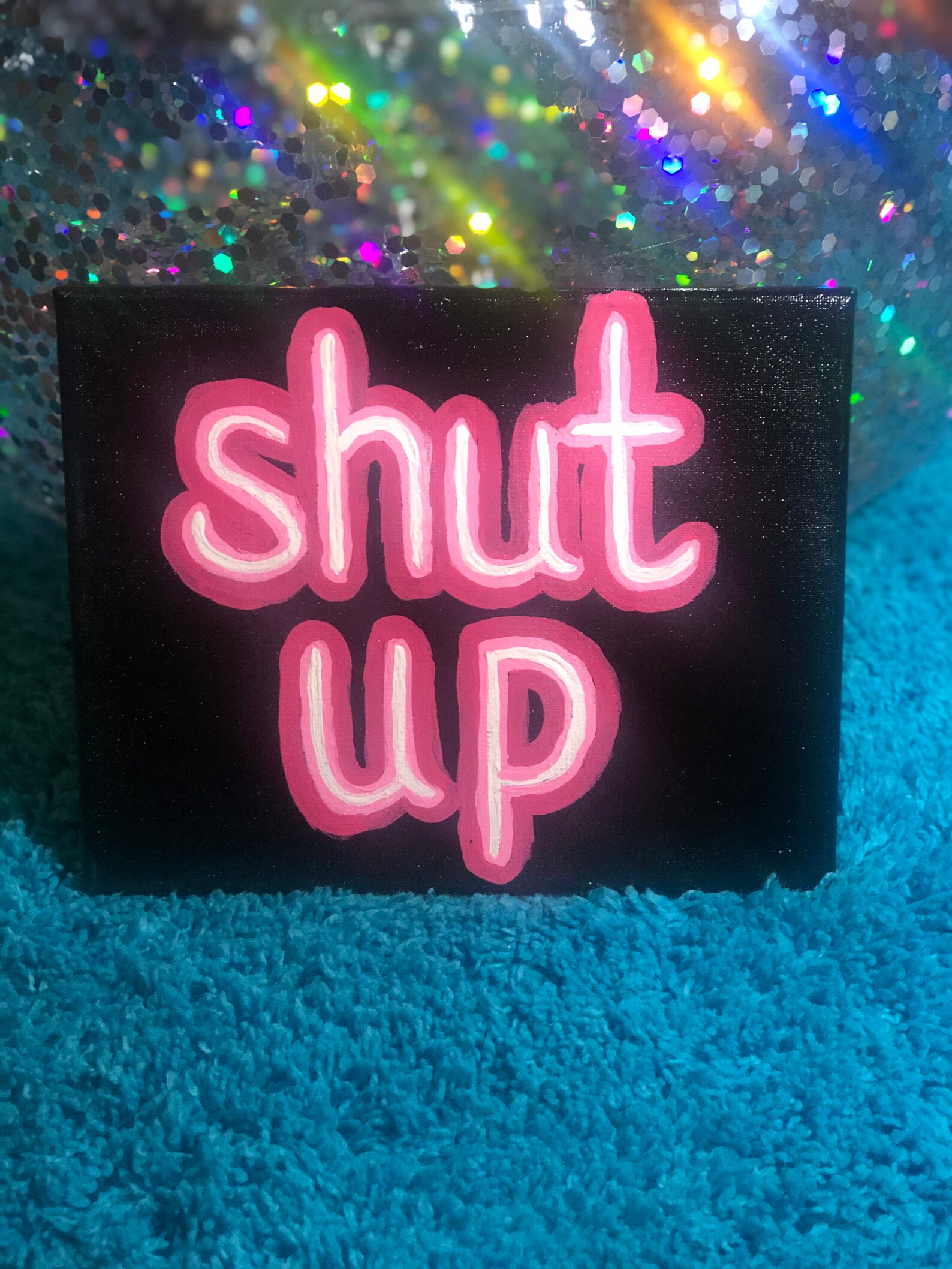 Neon Sign Painting Etsy