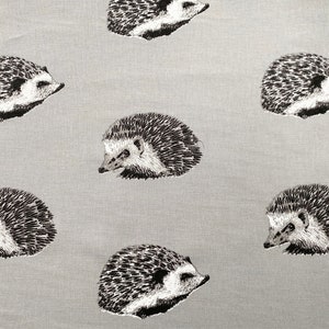 Cotton Canvas - Hedgehogs