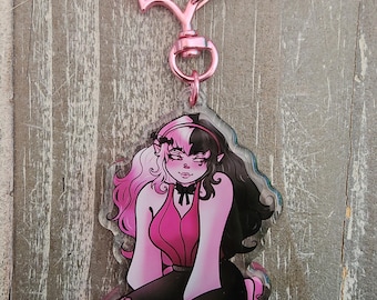 Monster Girl Dracula Keychain