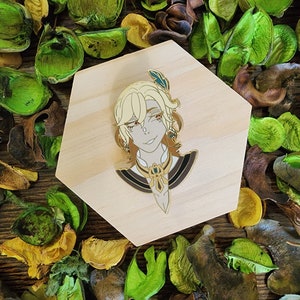 Genshin Kaveh enamel pin