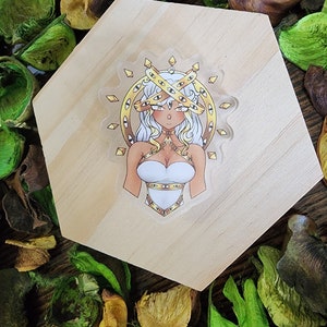 Biblically Accurate Milf acrylic Pin