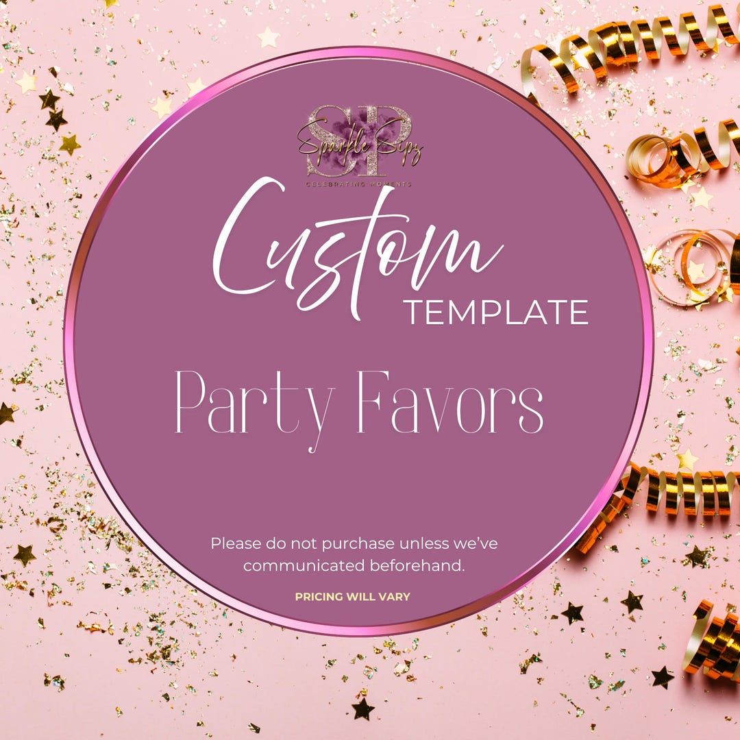 Custom Template (made-to-order) - Etsy