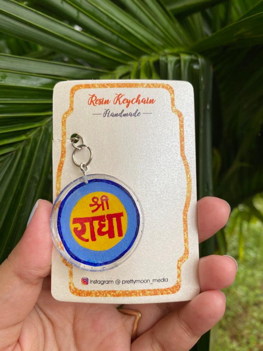 Resin Keychain Radha Krishna Lord Krishna Krishna Etsy