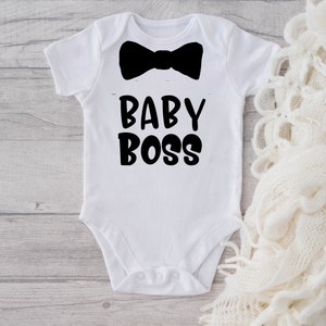 Boss Baby Onesie®|mini boss|Funny Baby|Newborn Baby Gift|Baby Announcement|Baby Boy|Take home outfit|Baby Girl|Baby Shower| Gender Neutral