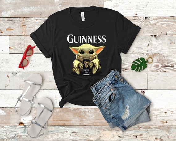 Baby yoda guinness shirt Clearance