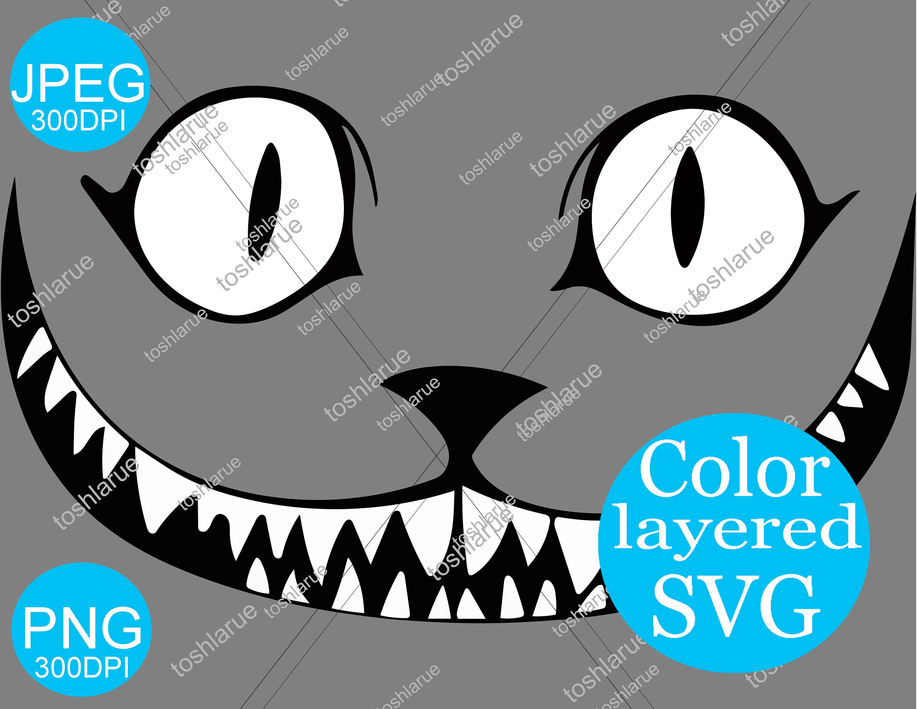 Fantasy Scary Smiling Cat Face Smile Spooky Cat Drawing Hand Drawn Angry  Face Of Cat Creepy Smiling Jigsaw Puzzle by Mounir Khalfouf - Pixels Puzzles