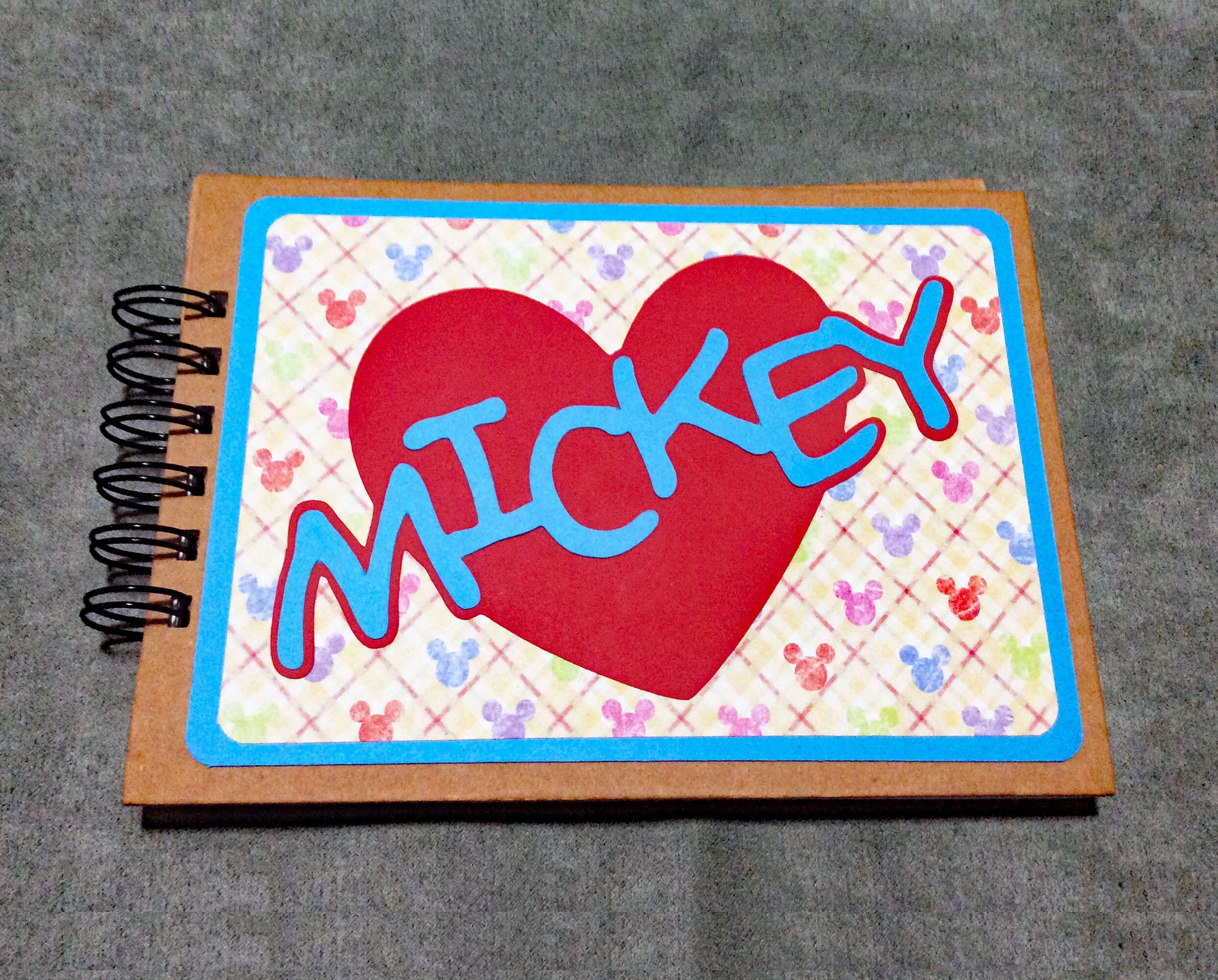 Scrapbook Disney Mickey or Minnie Mouse, Disney Land Disneyworld, Photo  Album A4 