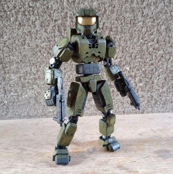 Handcrafted Spartan Action Figure 6.7in (armors to Choose