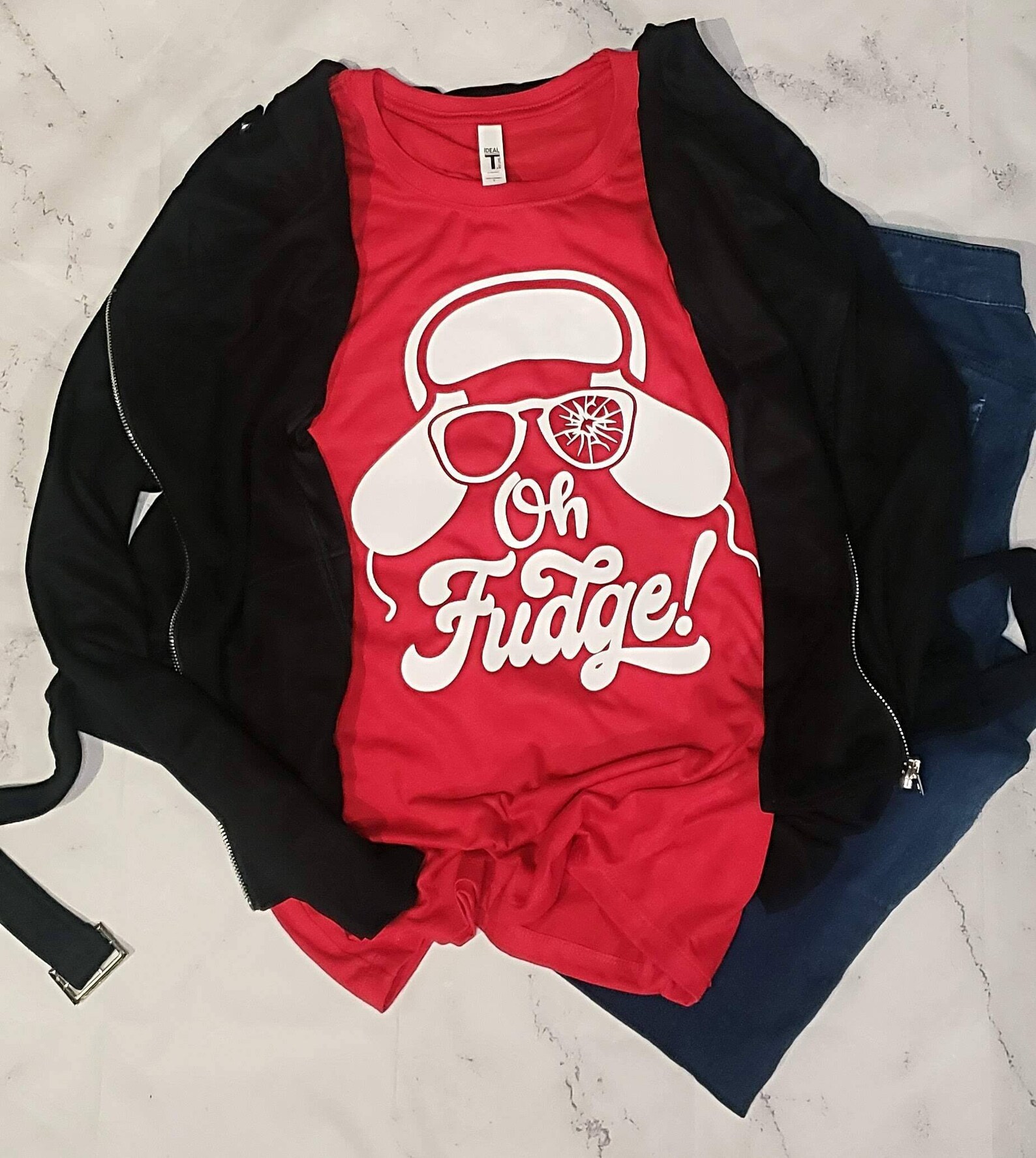 Oh Fudge TShirt A Christmas Story Funny Christmas Shirt  Etsy