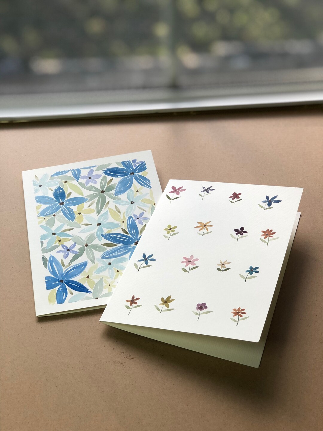 Greeting Card | Watercolor Card | Blank Card | Handmade Card | Floral ...