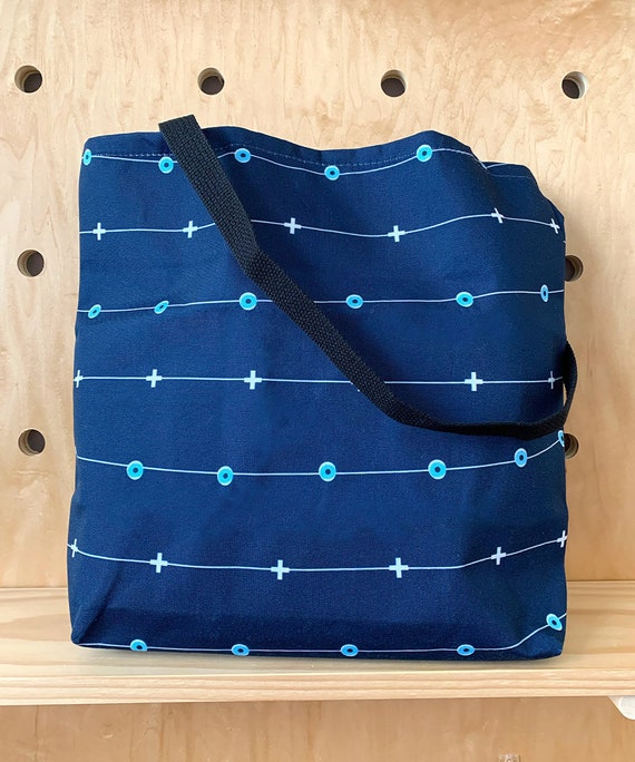 Evil Eye Tote Bag, Blue Tote Bag, Womens Tote Bag, Travel Tote Bag, Shopping Tote, Mediterranean Tote Bag, Greek Summer, Evil Eye Jewelry