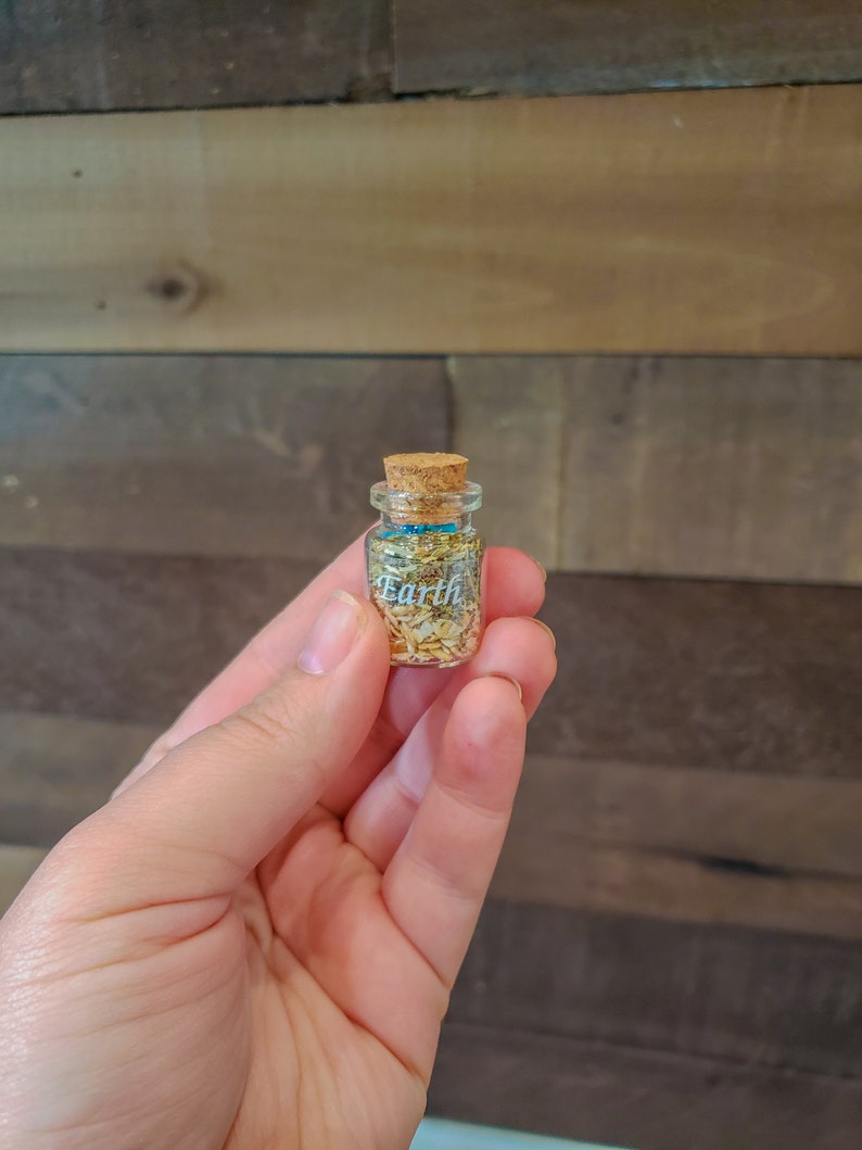 Intention spell vial sets of 6 or 12 or set of 4 element Etsy