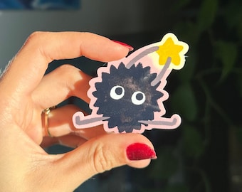 Soot Sprite with Star Sticker