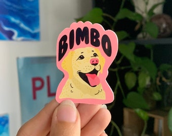 Bimbo Dog Sticker