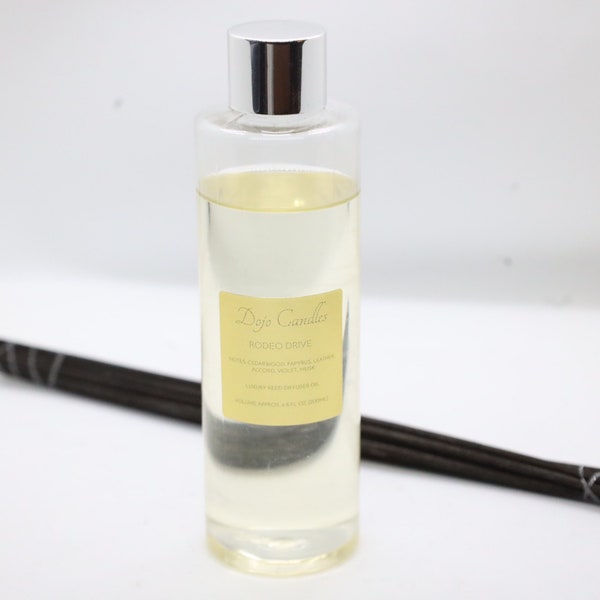 Santal 33 Inspired Luxury Reed Diffuser Oil Refill | Rodeo Drive