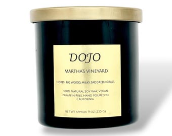 Diptyque Figuier Inspired Luxury Candle| 50 Hour Burn Time| Free Gift with Purchase | Martha’s Vineyard