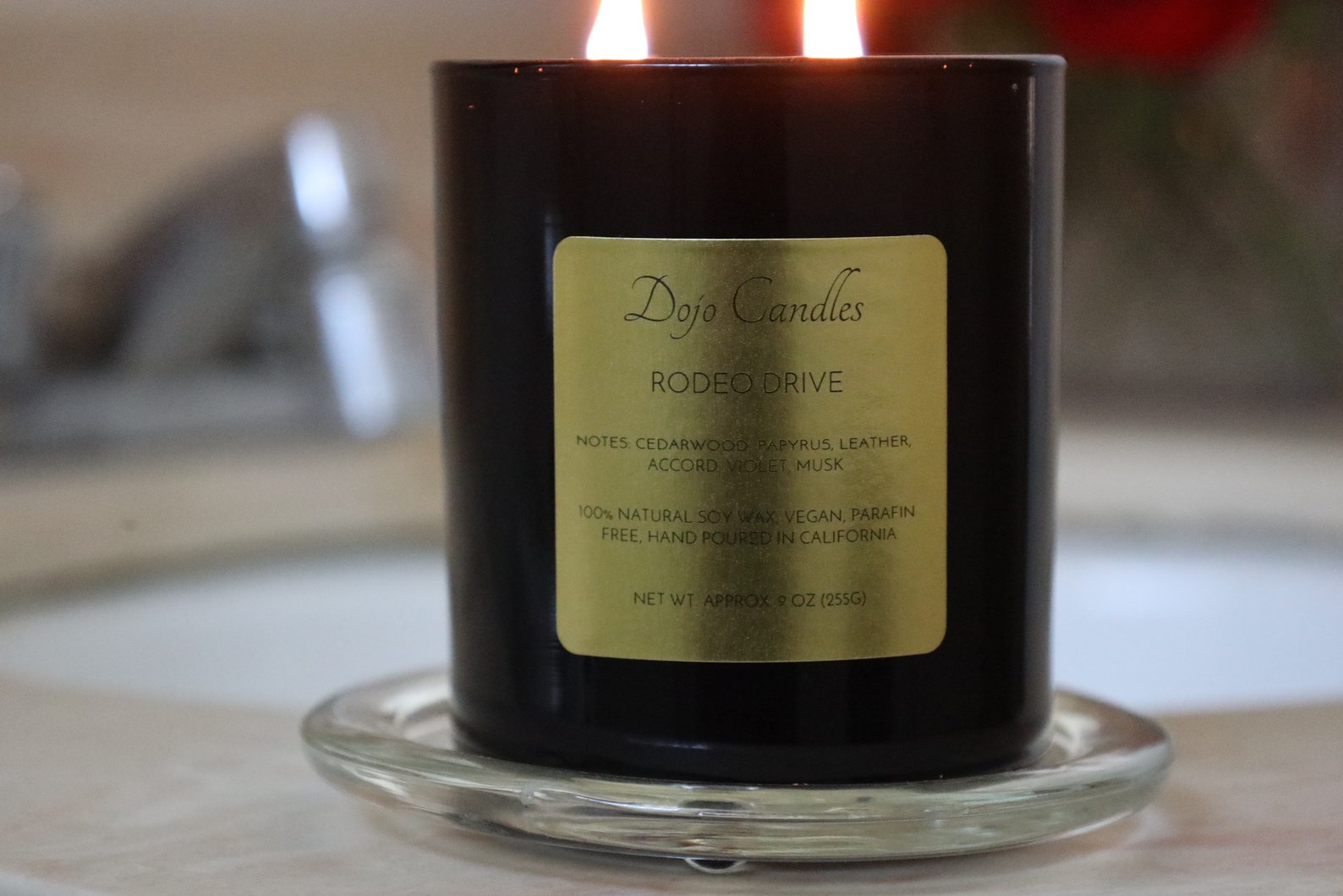 Le Labo Santal 33 type luxury candle | Etsy