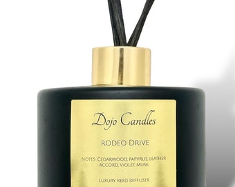 Santal 33 Dupe luxury Reed Diffuser | Home Decor| Long Lasting | Perfect for Office | Rodeo Drive
