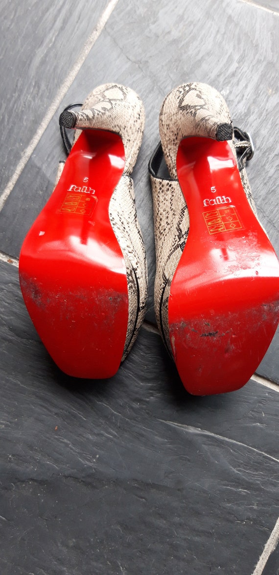 Faith snakeskin shoes sale