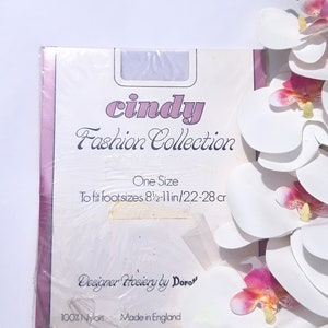 Calze con pizzo: calze bianche 15 denari, collezione Cindy Fashion