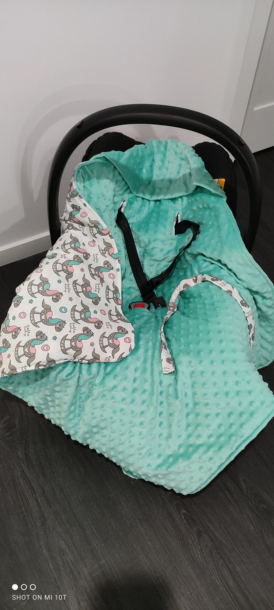 Handmade Car Seat Blanket Wrap Car Seat Sleeping Bag minky Etsy