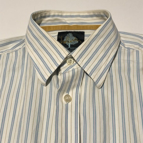 Vintage 2000 Hollister Made In Hong Kong Striped Butt… Gem