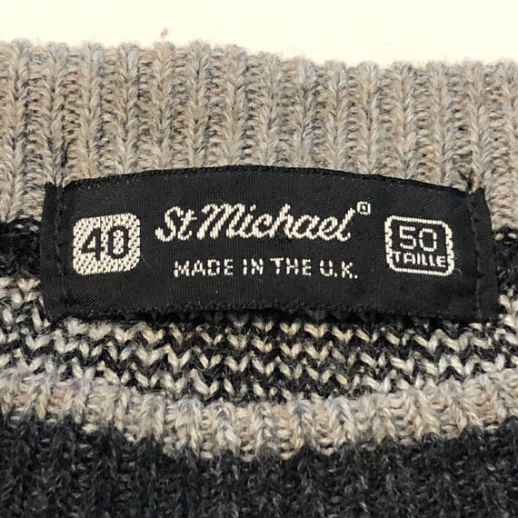 Vintage Marks And Spencer St. Michael Fair Isle 90s S… - Gem