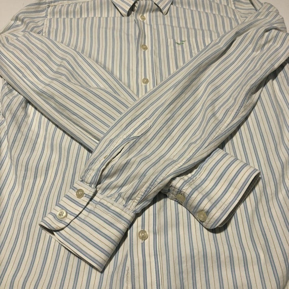 Vintage 2000 Hollister Made in Hong Kong Striped Button up Shirt