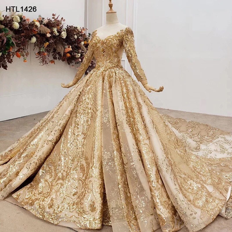 Veruz Golden dress – Sharon OSP