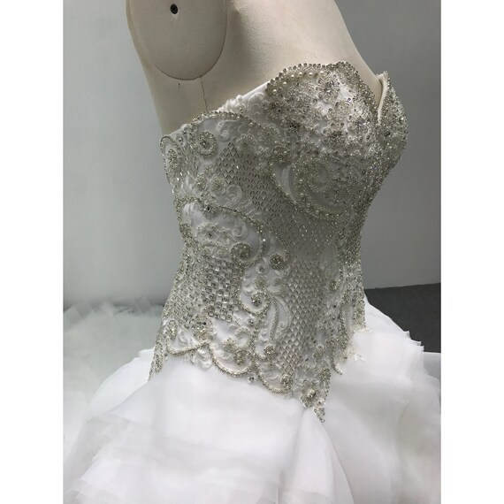 Costarellos Bridal - Timeless! Presenting our 'Cerelia' - Feminine Satin  Mikado Dropped Waist Ball Gown with Square Neckline & Princess Seams.  #costarellosBRIDES | Facebook