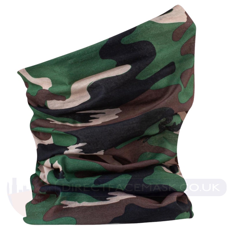 Reusable Neck Gaiter uk bandana Snood Face Cover. Breathable Etsy