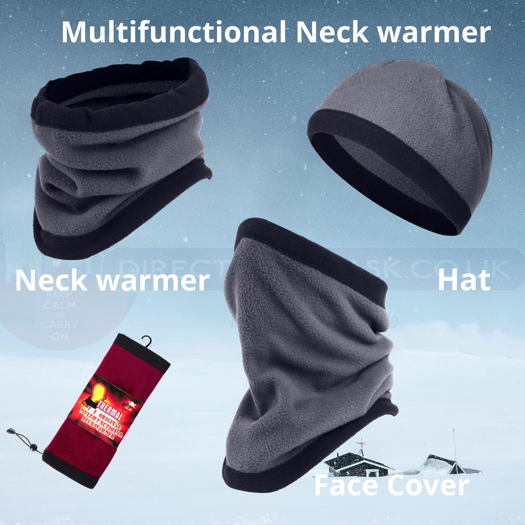 Winter Neck Gaiter Winter Face Mask Neck Warmer Winter | Etsy