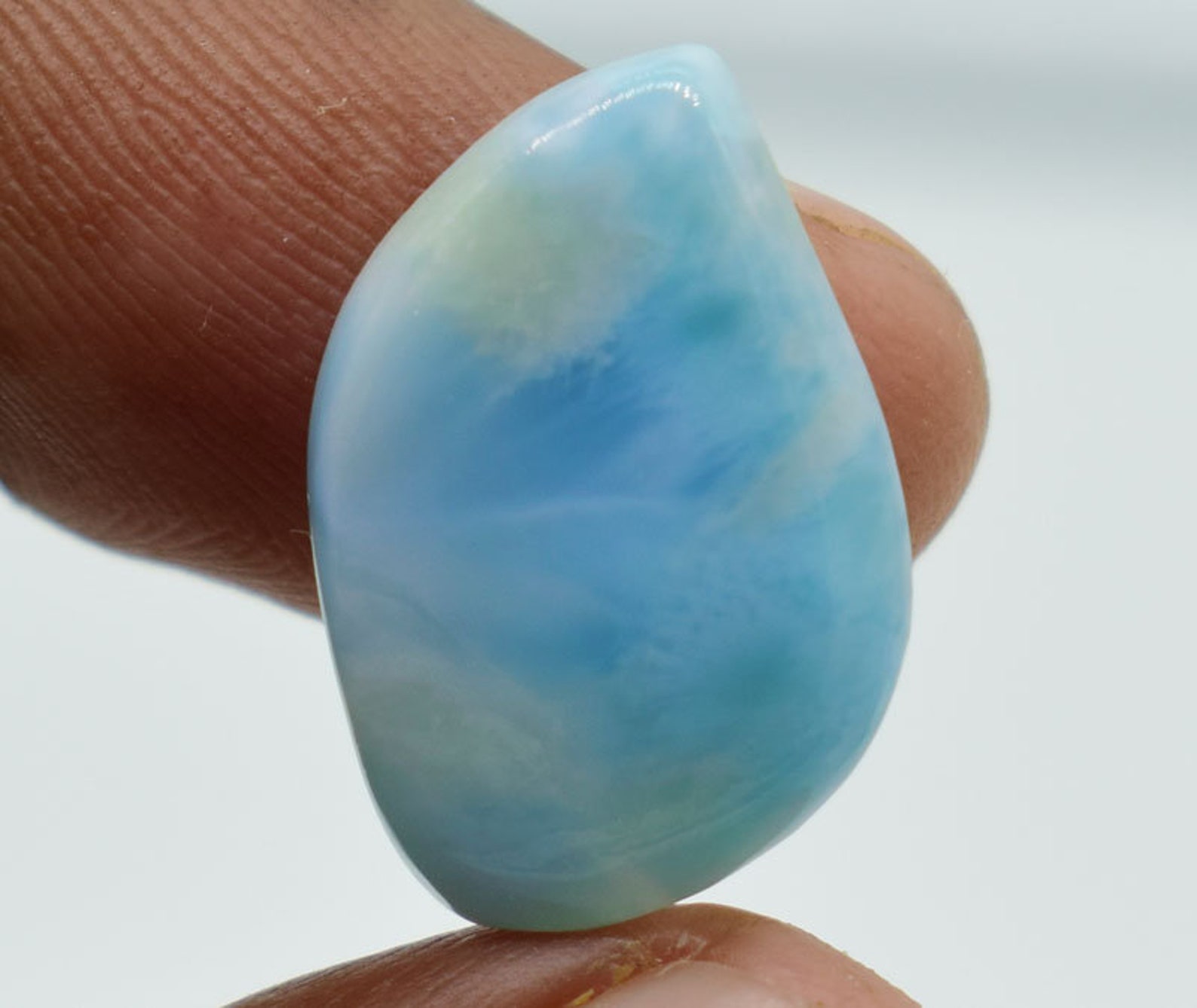 AAA Quality Larimar Gemstone 11.60 Cts Wholesale Larimar Etsy