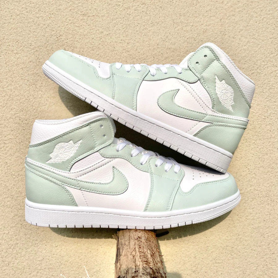 matcha green jordans