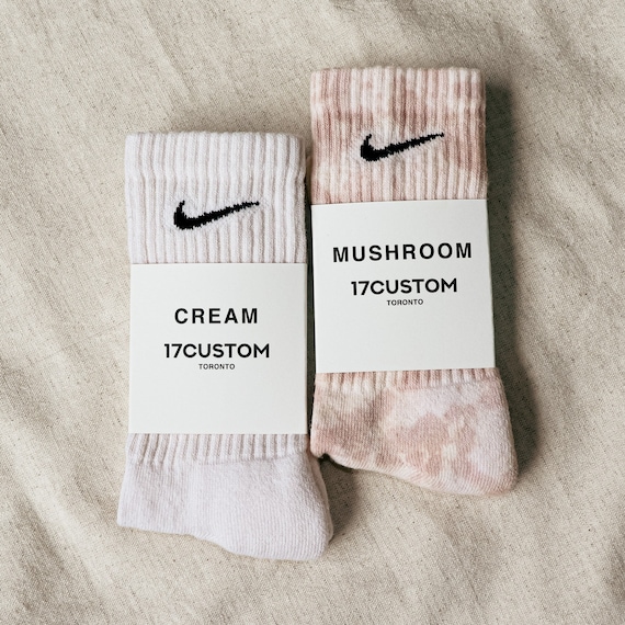 Nike Dye Crew Socks Hand-dyed on Nike 