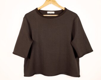 T-shirt, Short-Sleeve Crewneck Sweatshirt Cotton t-shirt, Womens clothing, Yoga top