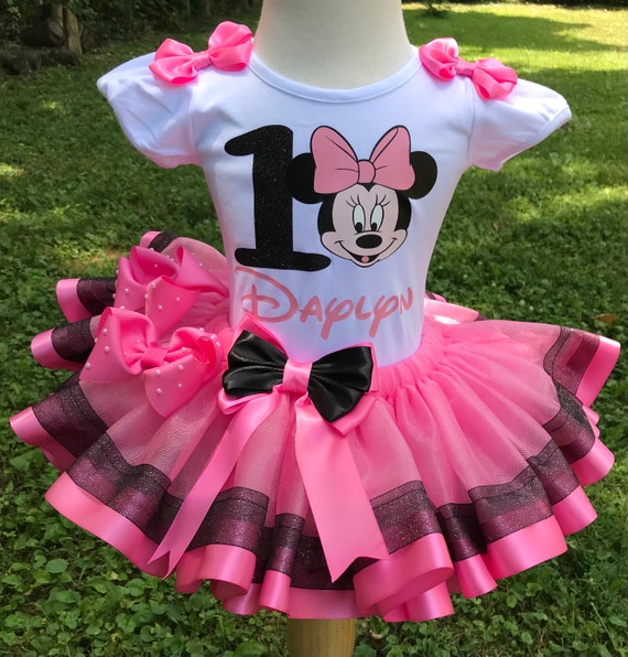 Custom minnie mouse birthday outfit outlet