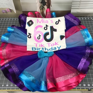 1st Birthday Outfit, Personalized Tutu, 3rd Birthday Outfit, Custom Tutu, Girls Tutu Outfit, , 3rd Birthday, Girl Birthday Gift, Baby Girl.