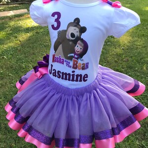 Buy Masha Birthday Tutu Online In India Etsy India