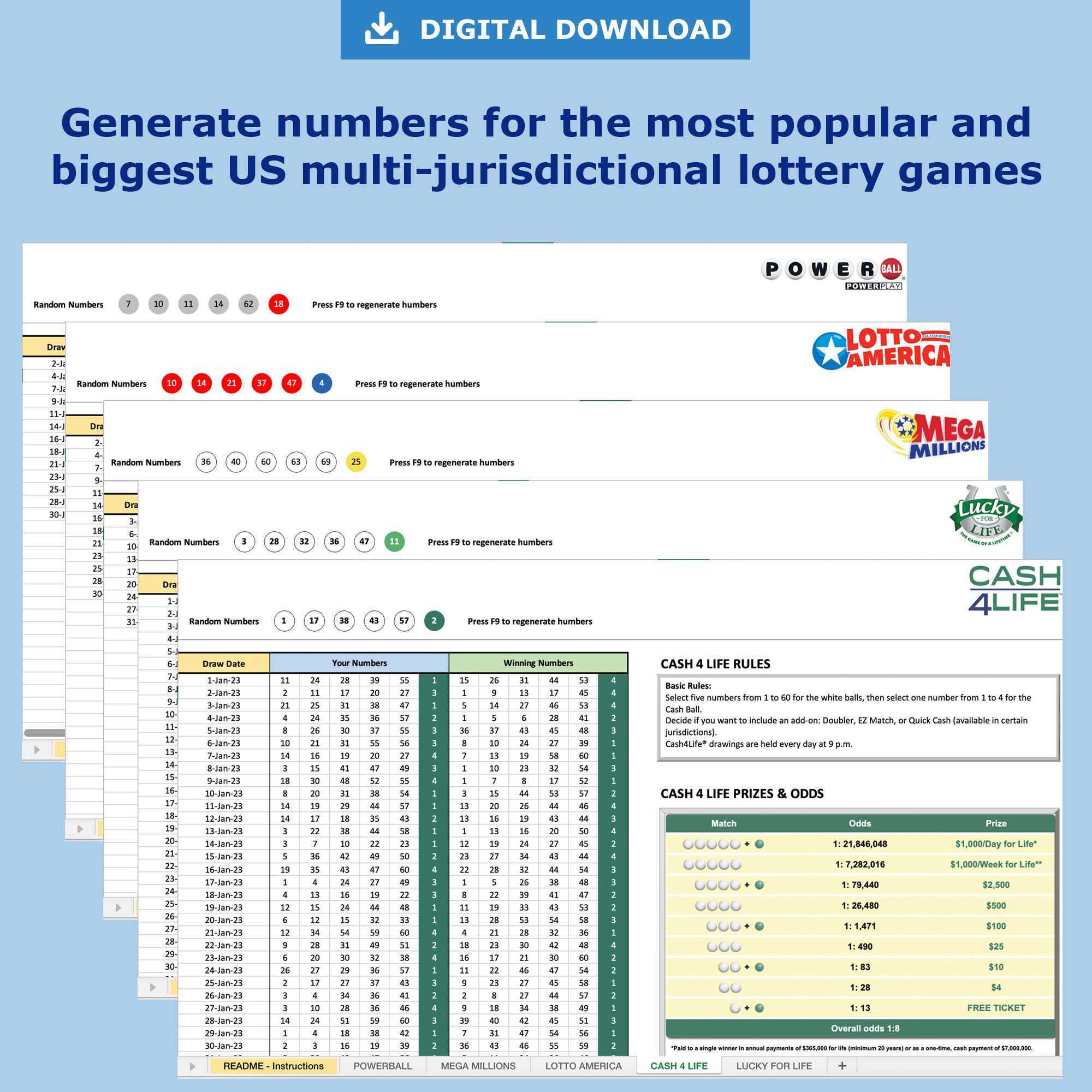 US Powerball Predictions By Lottometrix