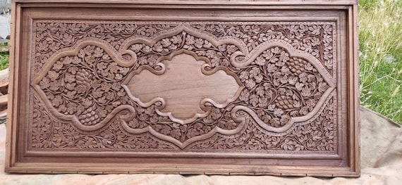 Walnut Wooden Coffee Table Tea Table Center Table Hand Carved 