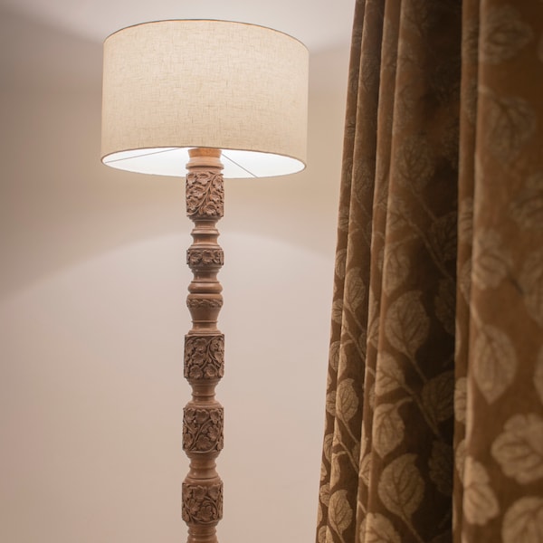 Antique Floor Lamp - Etsy