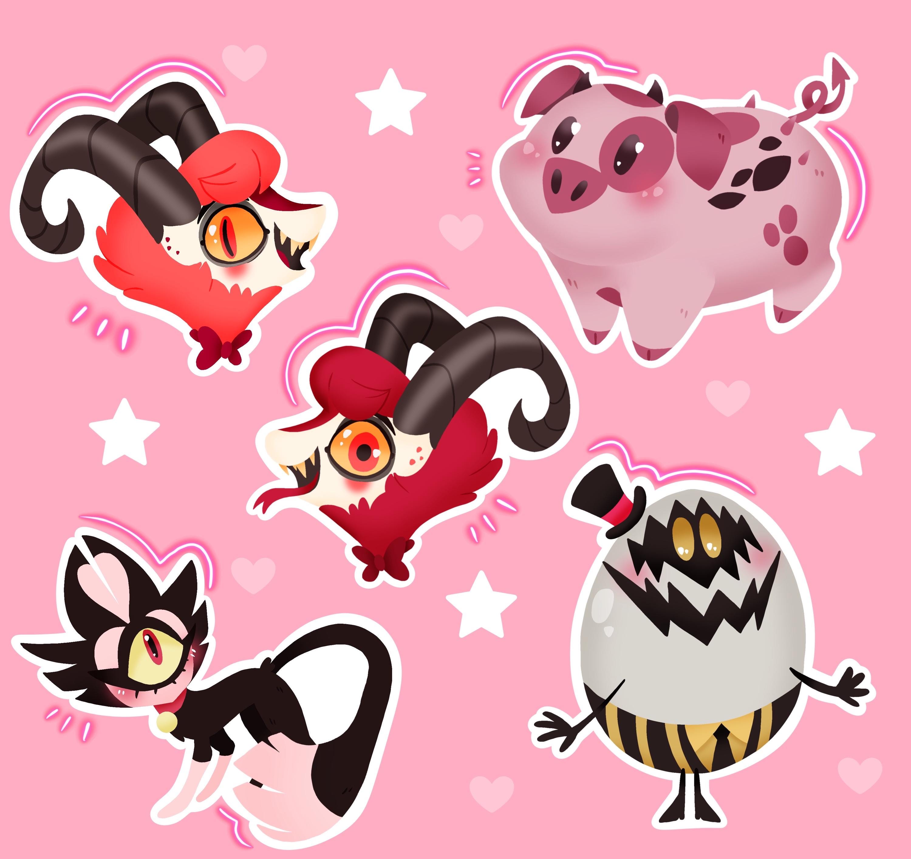 Hazbin hotel egg boy - Etsy 日本