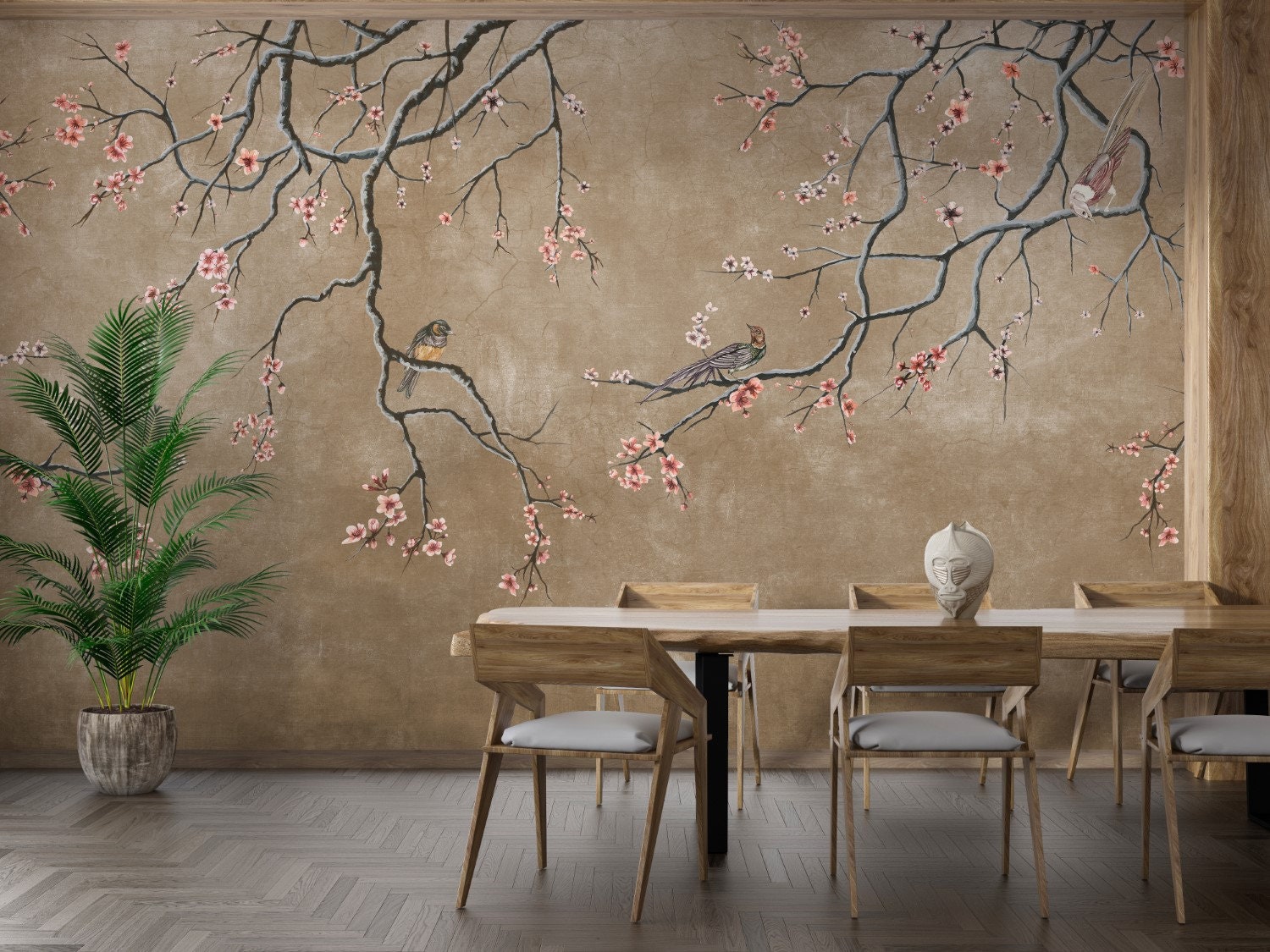 Cozy Guest Bedroom with Chinoiserie Wallpaper  Studio DIY