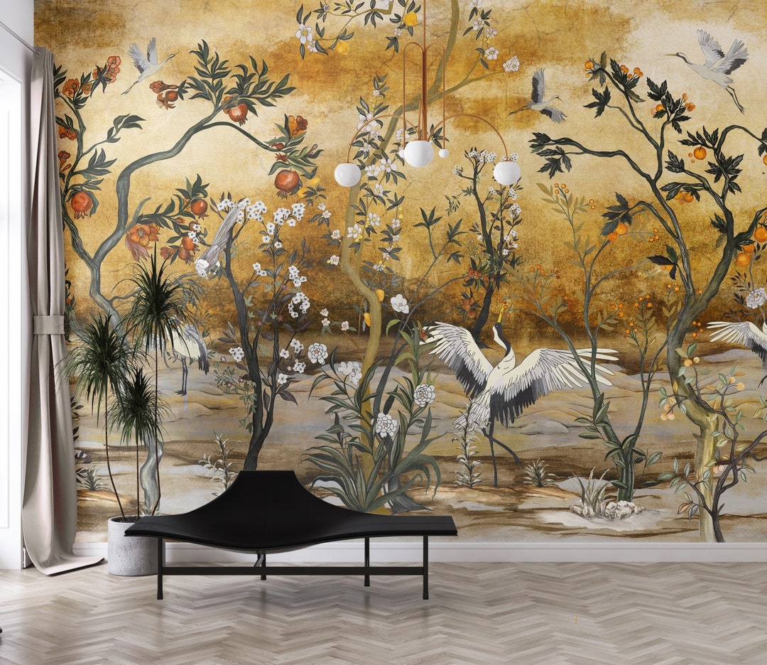 Chinese Wallpaper  Fascinating Chinoiserie décor to impress