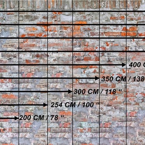 Red Brick Wall Wallpaper: Old Style, Peel and Stick, Removable image 6