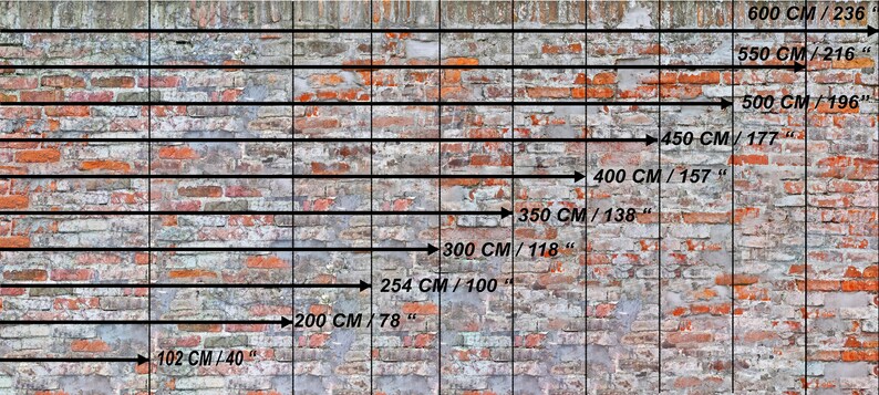 Red Brick Wall Wallpaper: Old Style, Peel and Stick, Removable image 6