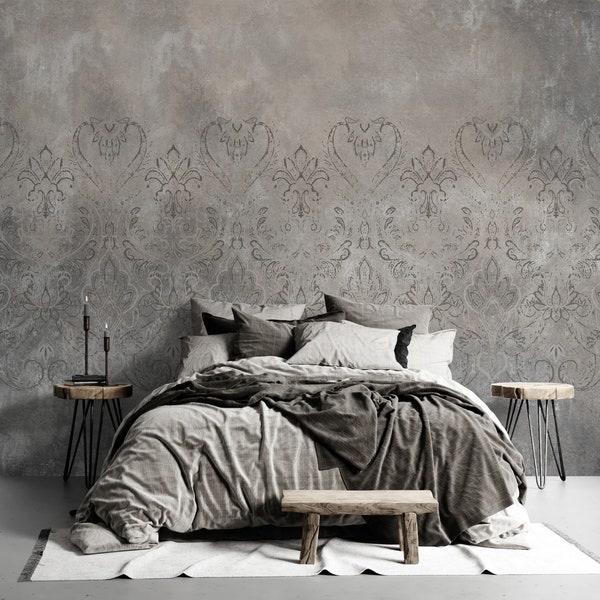 Damask Wall Art Etsy